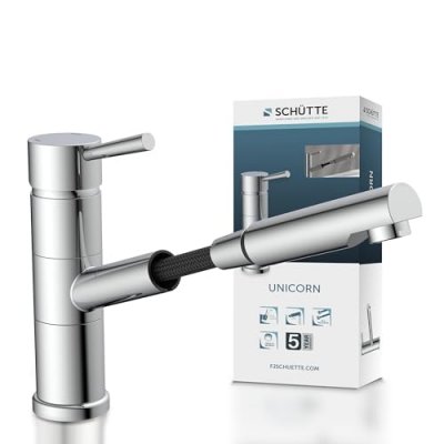 SCHüTTE Mitigeur d'&eacute;vier unicorn Chrome Sch&uuml;tte Chrome