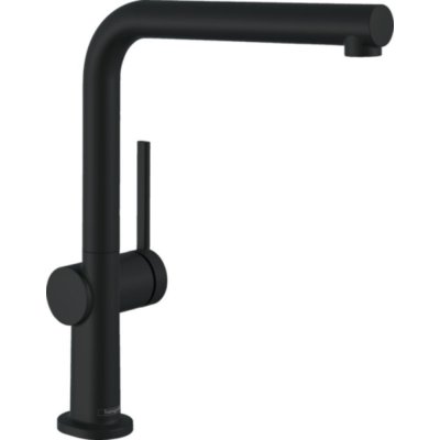 HANSGROHE Mitigeur de cuisine 270, 1 jet noir mat  