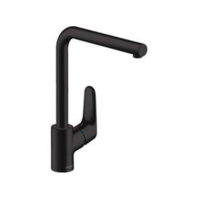 HANSGROHE Mitigeur de cuisine 280, 1 jet noir mat  