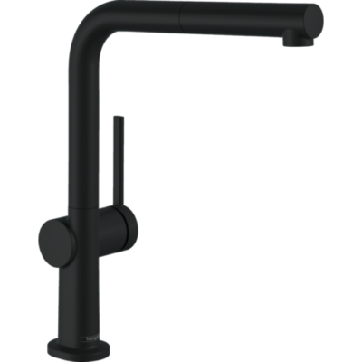 HANSGROHE Mitigeur de cuisine avec douchette noir  Talis m54