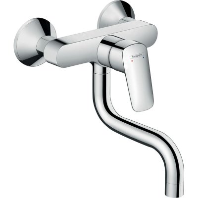 HANSGROHE Mitigeur de cuisine Montage mural, 1jet chrom&eacute;  