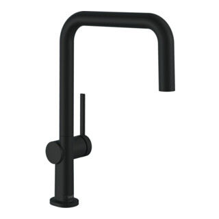 HANSGROHE Mitigeur de cuisine U 220, 1 jet noir mat  