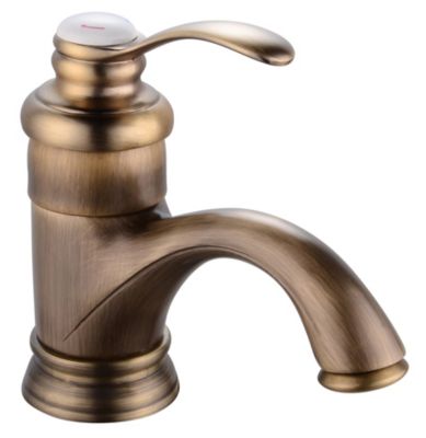 EDOUARD ROUSSEAU Mitigeur lavabo Byron - Vieux bronze 