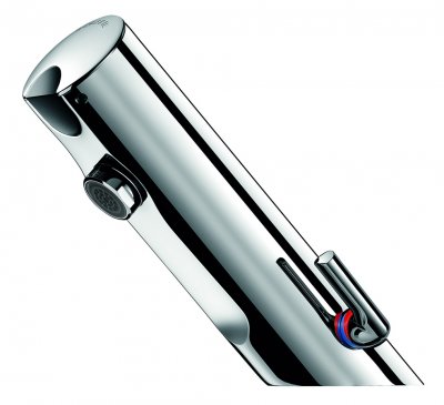 DELABIE Mitigeur lavabo infrarouge TEMPOMATIC MIX 4 piles -  - 494006