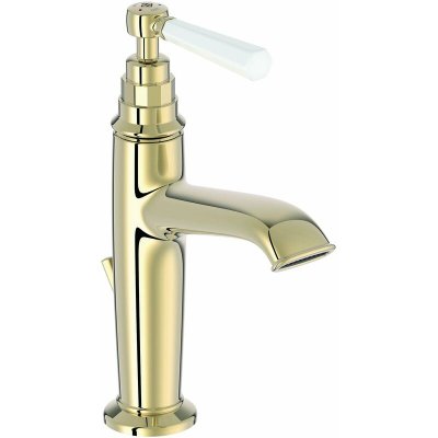 JACOB DELAFON Mitigeur lavabo r&eacute;tro Cleo, or beige - 