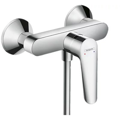 HANSGROHE Mitigeur m&eacute;canique douche chrome plated brillant,  Logis