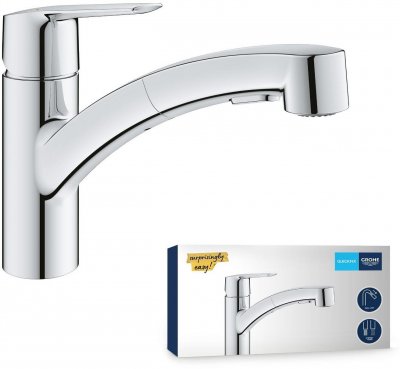 GROHE Mitigeur monocommande pour &eacute;vier  Chrom&eacute;