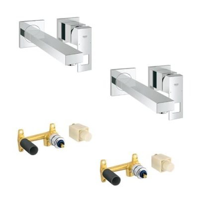 GROHE Mitigeur mural lavabo Eurocube Taille m - 