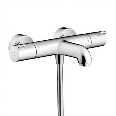 HANSGROHE Mitigeur thermostatique de baignoire chrom&eacute; brillant,  Myfox