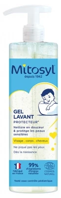 MITOSYL  Gel Lavant pour B&eacute;b&eacute; Corps et Cheveux 490 ml