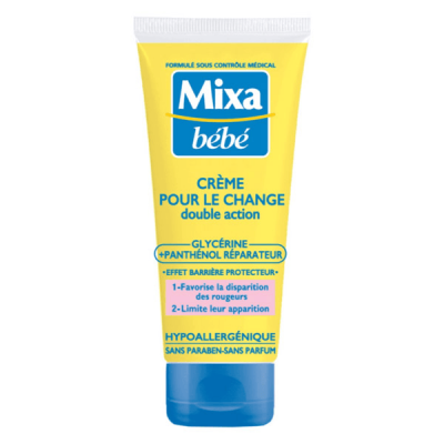 MIXA  B&eacute;b&eacute; Cr&egrave;me pour le Change Lot de 2 x 100 ml