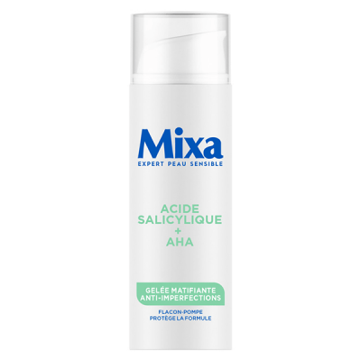 MIXA  Gel&eacute;e Matifiante Anti-Imperfections &agrave; l'Acide Salicylique & Alpha-Hydroxyl&eacute; 