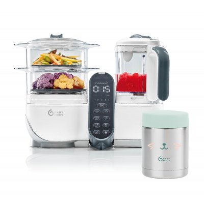 BABYMOOV Mixeur cuiseur  Nutribaby Plus A001117_B3 230 W Blanc