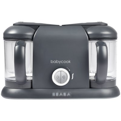 BEABA Mixeur Cuiseur B&eacute;b&eacute;  Babycook Duo Dark Grey