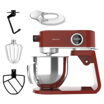 CECOTEC Mixeur/m&eacute;langeur de p&acirc;te  Twist&Fusion 4000 Luxury Red 