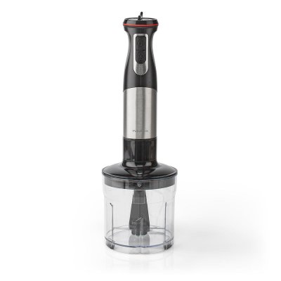 NEDIS Mixeur plongeant 800 watts Acier inoxydable