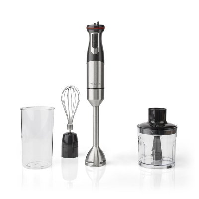 NEDIS Mixeur Plongeant 800 watts Acier inoxydable - 