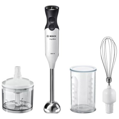 BOSCH Mixeur plongeant  ErgoMixx MS6CA4150 800 W blanc