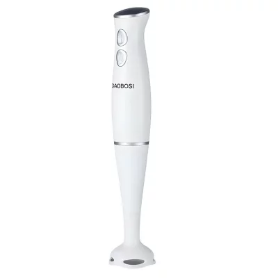 AVIZAR Mixeur Plongeant Multifonction 300w Avec Lame En Acier Inoxydable Blanc