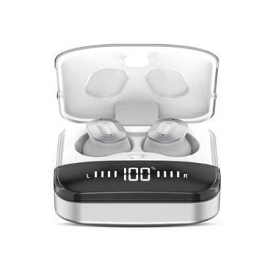 MIXX  AUDIO - Ecouteurs sans fil Streambuds Ultra Dots Blanc argent&eacute; 