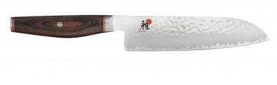 ZWILLING Miyabi 34074-181-0 Santoku 180 6000 MCT, Acier, Brun, 31 x 6 x 3 cm