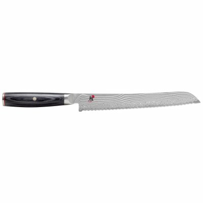 MIYABI  34686-241-0 5000 Fcd Couteau Japonais &Agrave; Pain Acier Brun 37 X 6 X 3 Cm