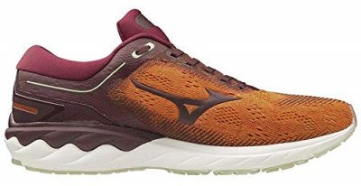 MIZUNO  Wave SKYRISE- T:10+ Tangerine Tango/Tawny Port