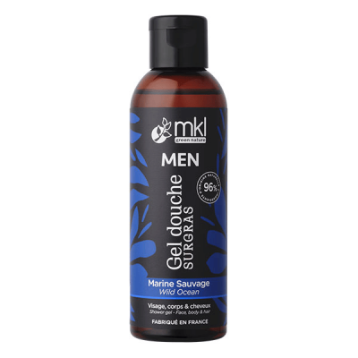 MKL  Gel Douche Homme Marine Sauvage Bio 100ml