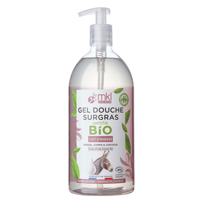 MKL GREEN NATURE MKL Gel douche lait d'&acirc;nesse bio flacon 1l