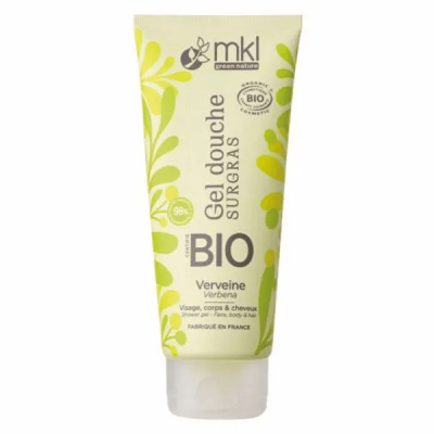 MKL  Gel douche surgras bio Verveine 1L 200ml