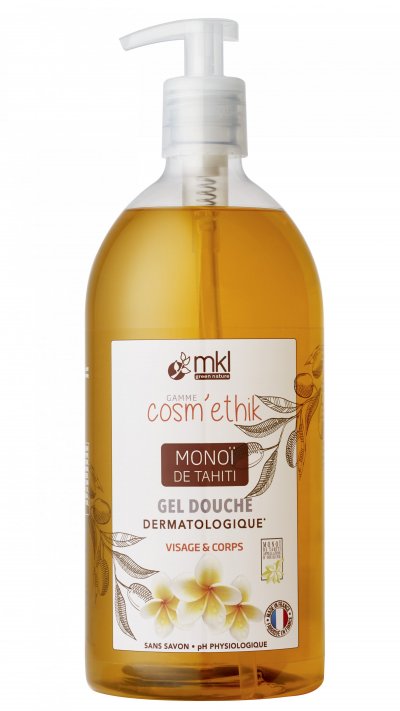 MKL GREEN NATURE  Cosm'Ethik Gel Douche Surgras Mono&iuml; de Tahiti 1 Litre