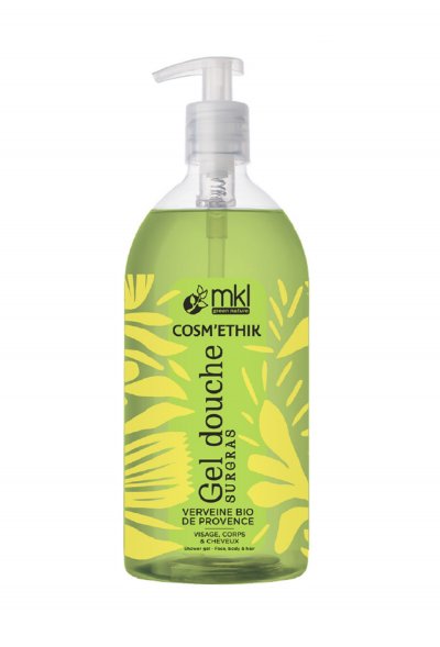 MKL  Green Nature Cosm'Ethik Gel Douche Verveine de Provence 1 Litre
