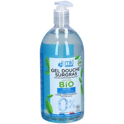 MKL  Green Nature Gel Douche Surgras Neutre Sans Parfum Bio 1 L