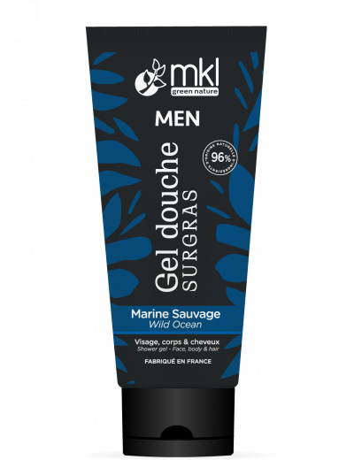 MKL  Men - Gel douche surgras marine sauvage 200ml