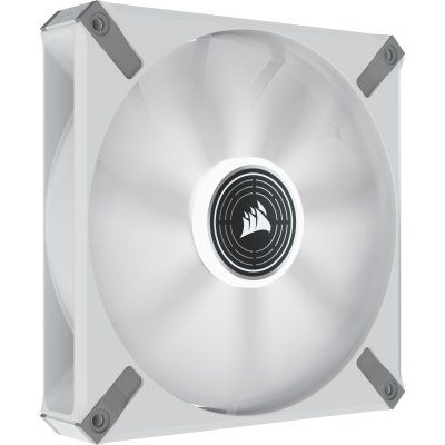 CORSAIR ML140 LED ELITE - Ventilateur ch&acirc;ssis - 140 mm - blanc