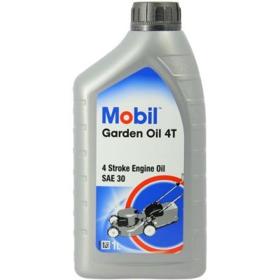  MOBIL Huile-Additif Garden Oil 4T - Synthetique / SAE 30 / 1L