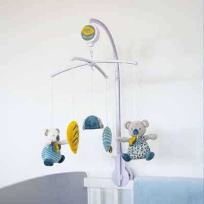 DOUDOU ET COMPAGNIE Mobile musical yoca le koala - taille diam 40 cm