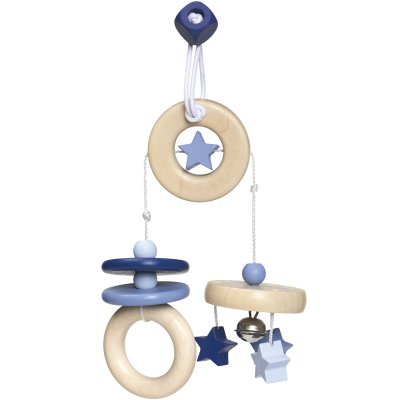 SELECTA Mobile pour poussette : Etoiles bleues Bellybutton By 