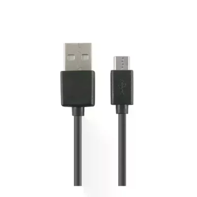 KSIX Mobile Tech - C&acirc;ble USB - Micro-USB Type B (M) pour USB (M) - 1 m - noir