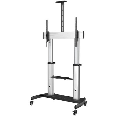 STARTECH.COM Mobile Tv Cart - 60 To 100in Tvs - Height Adjustable Lockable