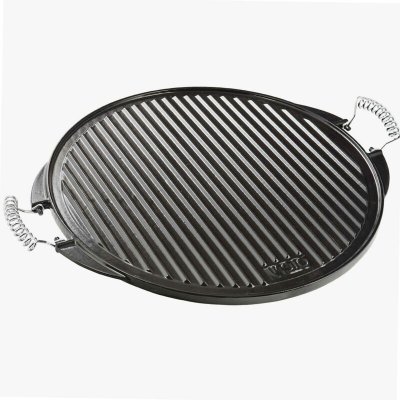 VAELLO Mobilibrico - assiette ronde en fer &eacute;maill&eacute; &Oslash;43CM. 