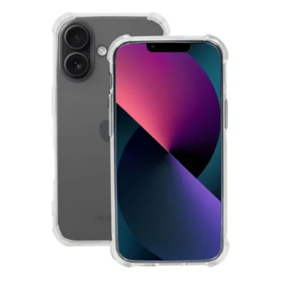 MOBILIS  057033, Housse, Apple, iPhone 16, 15,5 cm (6.12'), Transparent