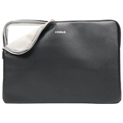 THOMSON MOBILIS Housse pour Ordinateur Portable/Tablette 12.5-14 pouces - Noir et Or Rose 