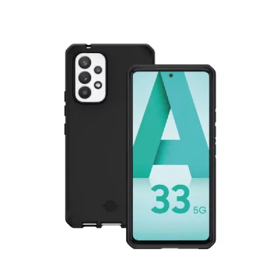 MOBILIS  Spectrum Case Galaxy A33 BlackSoft Bag - BTOB