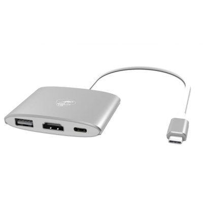 MOBILITY LAB  Adaptateur USB C vers HDMI + USB + USB-C Accessoire Mac