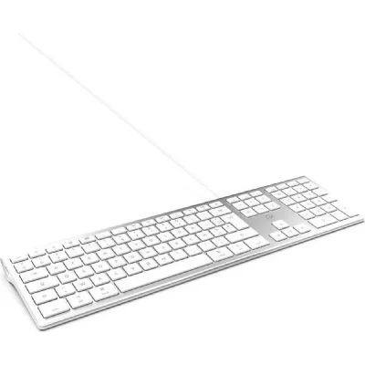 MOBILITY LAB  - Clavier Mac Filaire + 2 Hubs USB Int&eacute;gr&eacute;