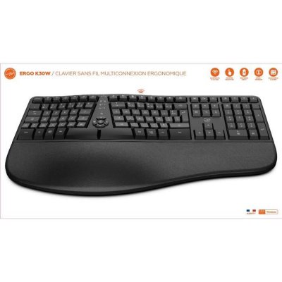MOBILITY LAB  Clavier Sans Fil Ergo K30W (Noir)