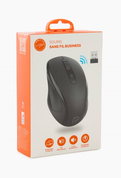 MOBILITY  Lab - Souris - optique - sans fil - r&eacute;cepteur sans fil USB 