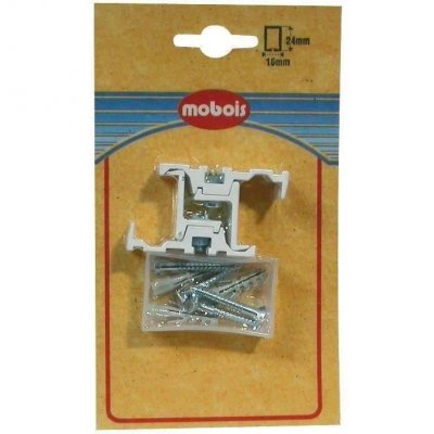 MOBOIS Support Plafond Simple Blanc x2 Blister