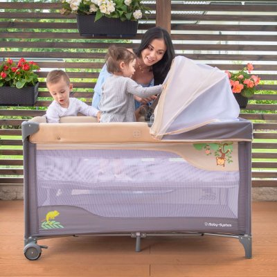 MOBY SYSTEM   Lit Parapluie de voyage HUXLEY Gris